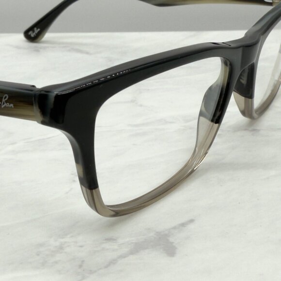 Ray-Ban RB5279 5540 Black Fade Horn Eyeglass Frames 53-18 READ - Picture 11 of 11